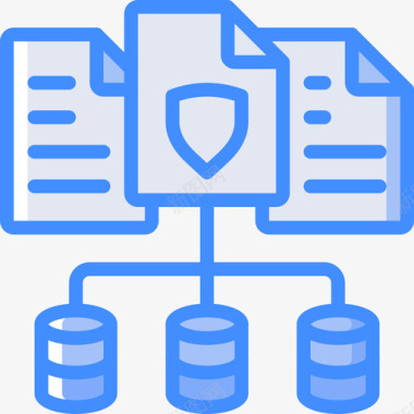 安全网络安全17蓝色图标图标