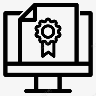 排名网页排名权威授予图标图标