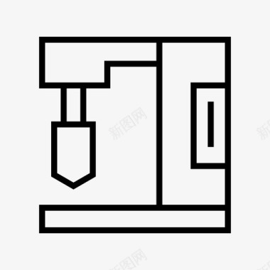 制造机械自动化工业图标图标