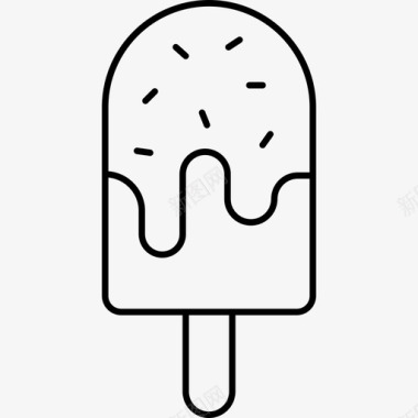 冰淇淋奶油甜点图标图标