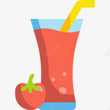 番茄汁饮料27无糖图标图标