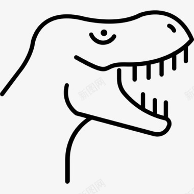 侏罗纪恐龙世纪历史图标图标