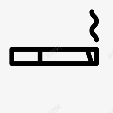 烟雾素材吸烟香烟尼古丁图标图标