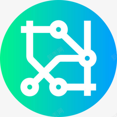 地铁和公交地铁公共交通7环形图标图标