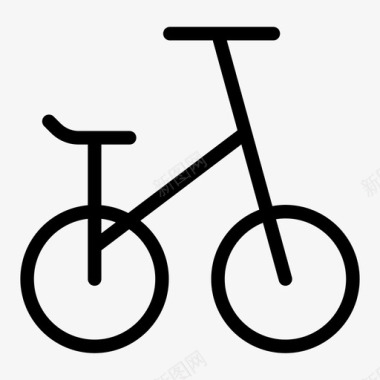 自行车小孩玩具图标图标
