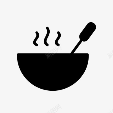 厨房用具锅煮沸烹饪图标图标