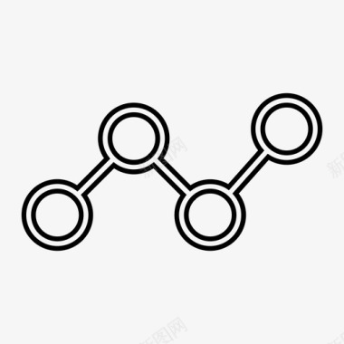 关系网络连接合作图标图标