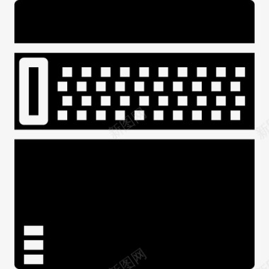 实心五角星硬盘办公用品3实心图标图标