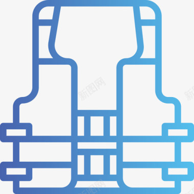 钓鱼图标救生衣钓鱼21坡度图标图标