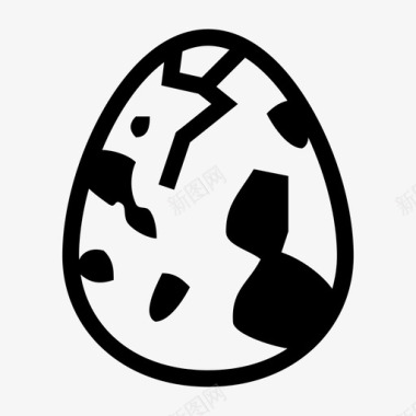 农家鸡蛋鸡蛋鸡肉碎鸡蛋图标图标