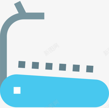 跑步机身体和健身2平板图标图标