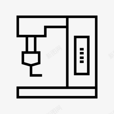 制造机械自动化工业图标图标