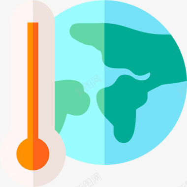 预测气候全球变暖气候变化9持平图标图标