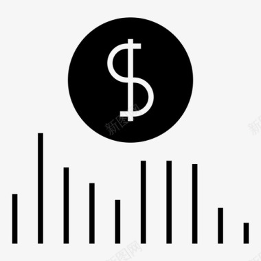 柱状财务分析分析财务图标图标