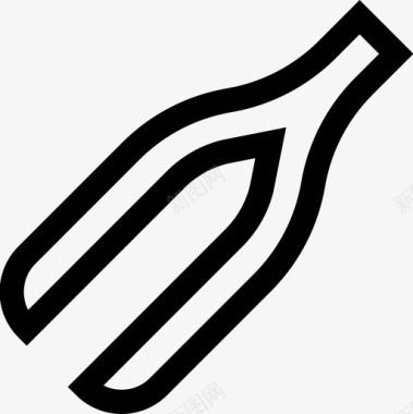蟹钳化学钳31线性图标图标