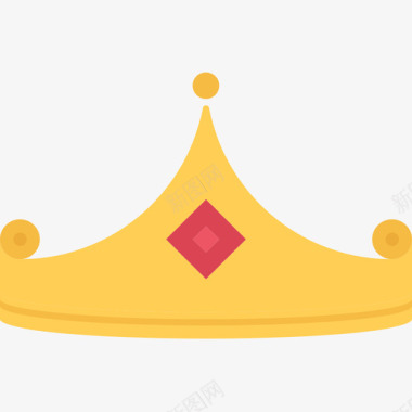 皇冠珠宝15扁平图标图标