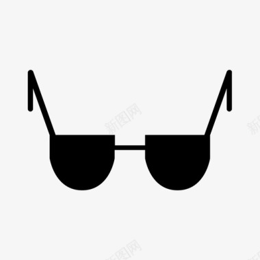 太阳眼镜时尚热图标图标