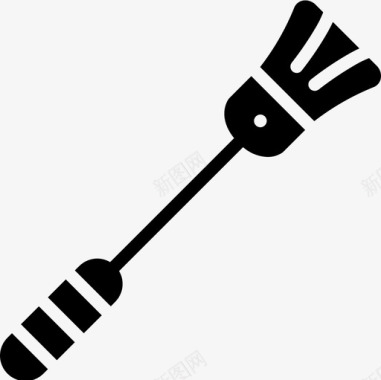 刷子烧烤2填充图标图标