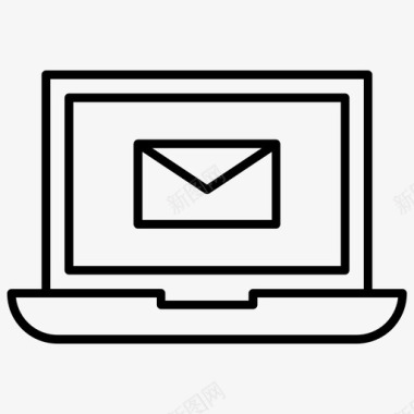 邮件笔记本信封信件图标图标