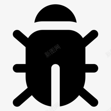 软件登陆界面错误昆虫恶意图标图标