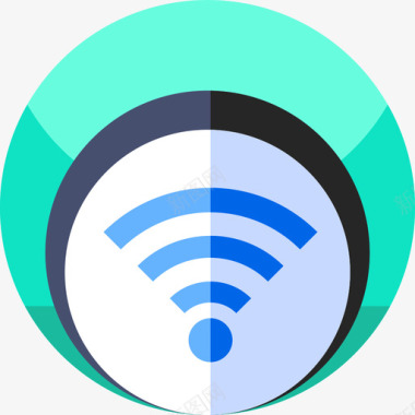 互联网wifiWifi147号酒店公寓图标图标