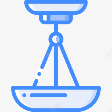 浴霸灯灯照明4蓝色图标图标