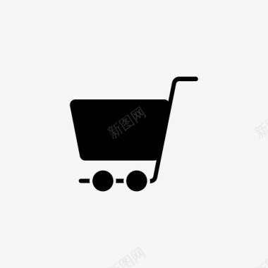 单购物车添加到心愿单在线购物图标图标