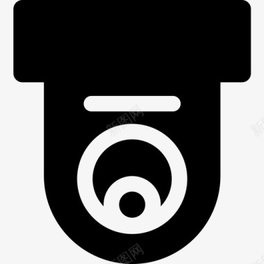 公共标识安全Cctv保护和安全2已填充图标图标