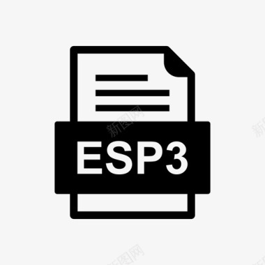 PDF文件格式esp3文件文件图标文件类型格式图标