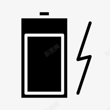 用户电池蓄电池充电图标图标