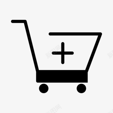 商务商场界面添加购物车购物篮商务图标图标