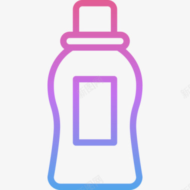 洗衣粉漂白剂洗衣粉17梯度图标图标