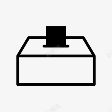 投票箱信件邮箱图标图标