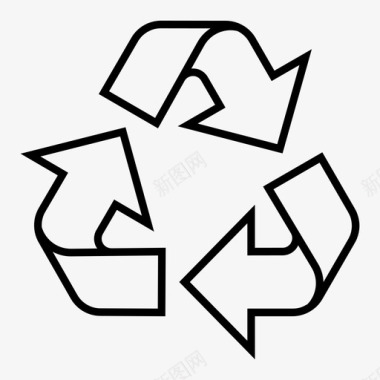 回收转换再利用图标图标