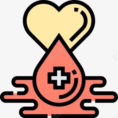 原色献血献血29原色图标图标