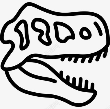 侏罗纪霸王龙侏罗纪直系图标图标
