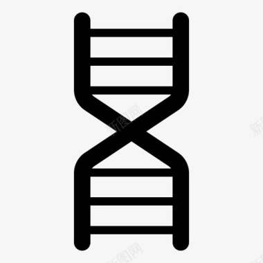 分子dna染色体遗传图标图标