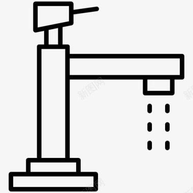 公共标识安全清洗清洁卫生图标图标