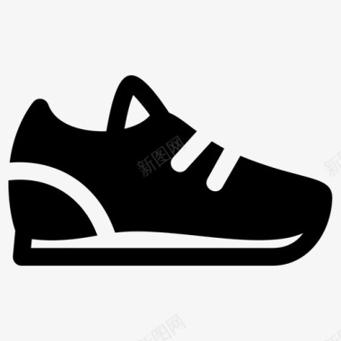 鞋运动鞋图标图标