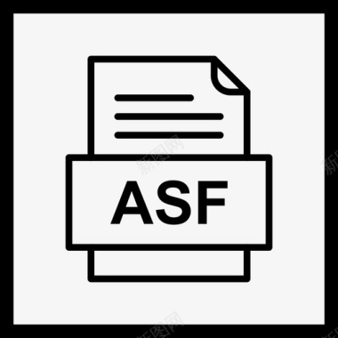 标题格式asf文件文件图标文件类型格式图标