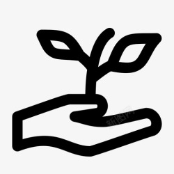 种植业图标种植业农业园林图标高清图片