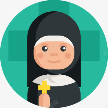 修女修女职业2平房图标图标