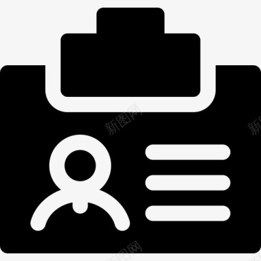 公共标识安全身份证防护安全9已填写图标图标