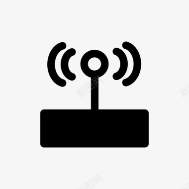 wifi互联网wifi路由器连接调制解调器图标图标