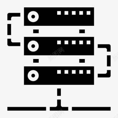服务器web服务器数据库宿主图标图标