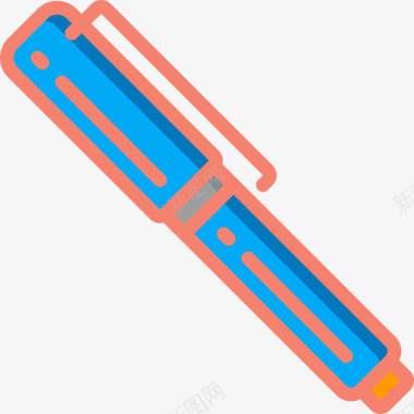 高级钢笔钢笔文具60线颜色图标图标