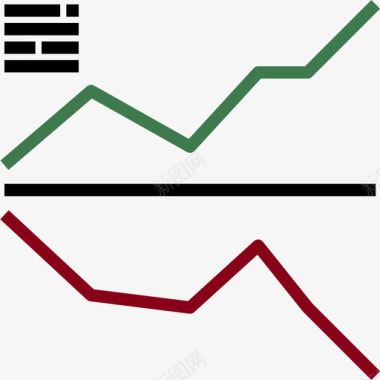 情绪图表折线图图表10线颜色图标图标