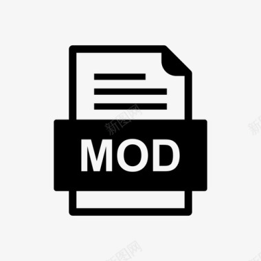 台账格式modfile文档图标文件类型格式图标