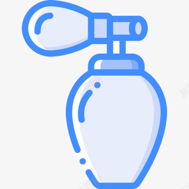 香水容器4蓝色图标图标