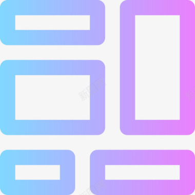 故事板思维46渐变图标图标